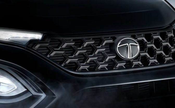 Tata Safari Dark Edition Teaser
