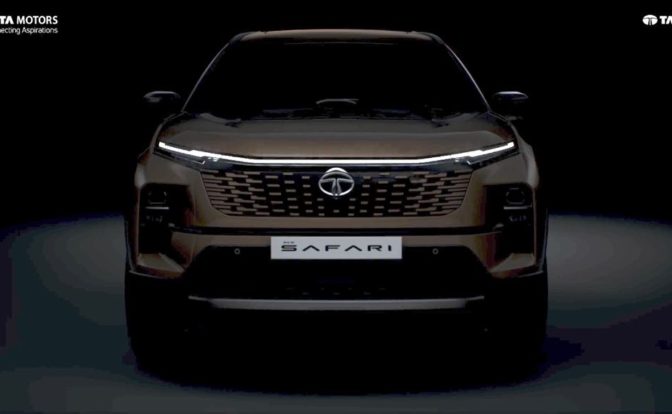 Tata Safari Facelift Teased