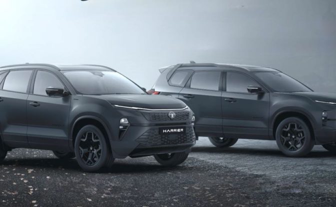Tata Safari Harrier Stealth Edition