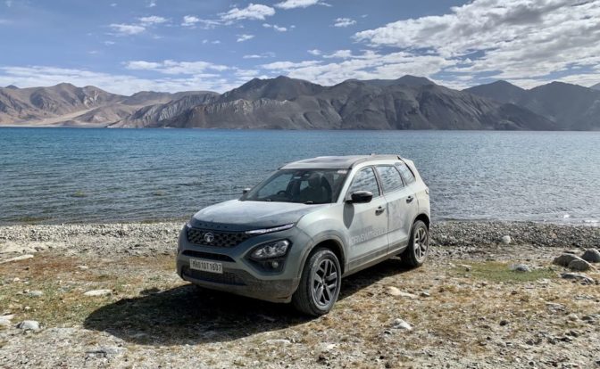 Tata Safari Pangong Tso