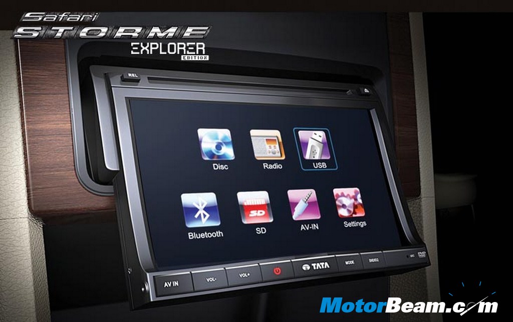 Tata Safari Storme Explorer Edition Multimedia