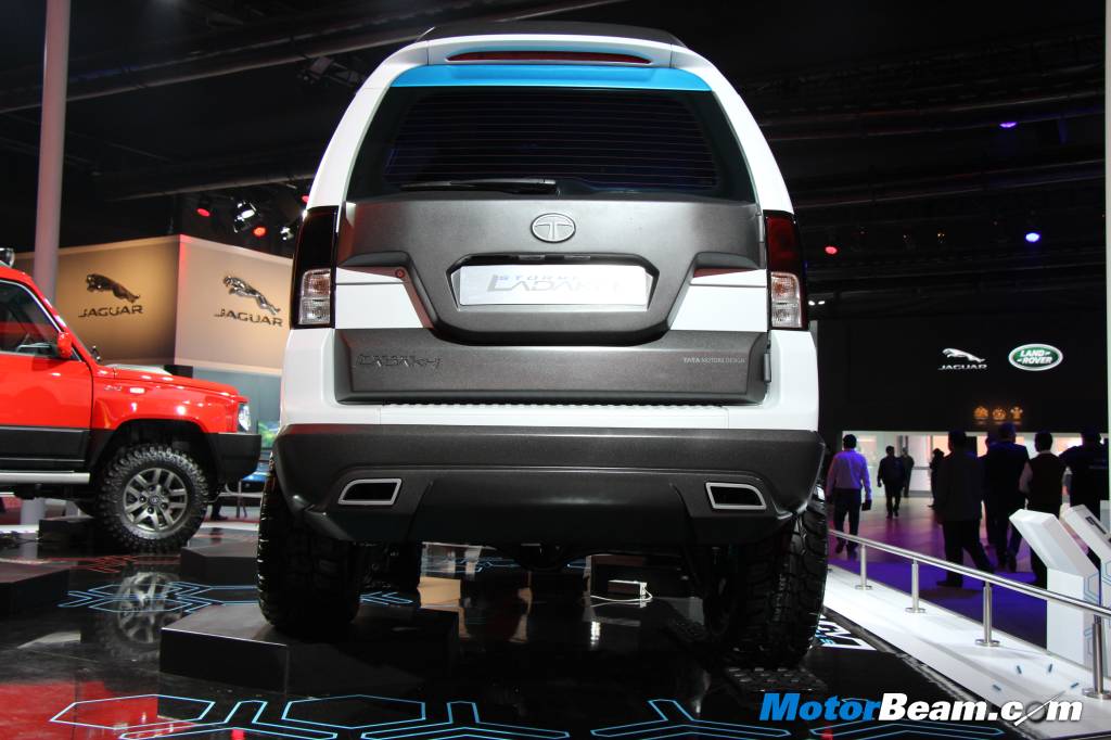 Tata Safari Storme Ladakh Rear