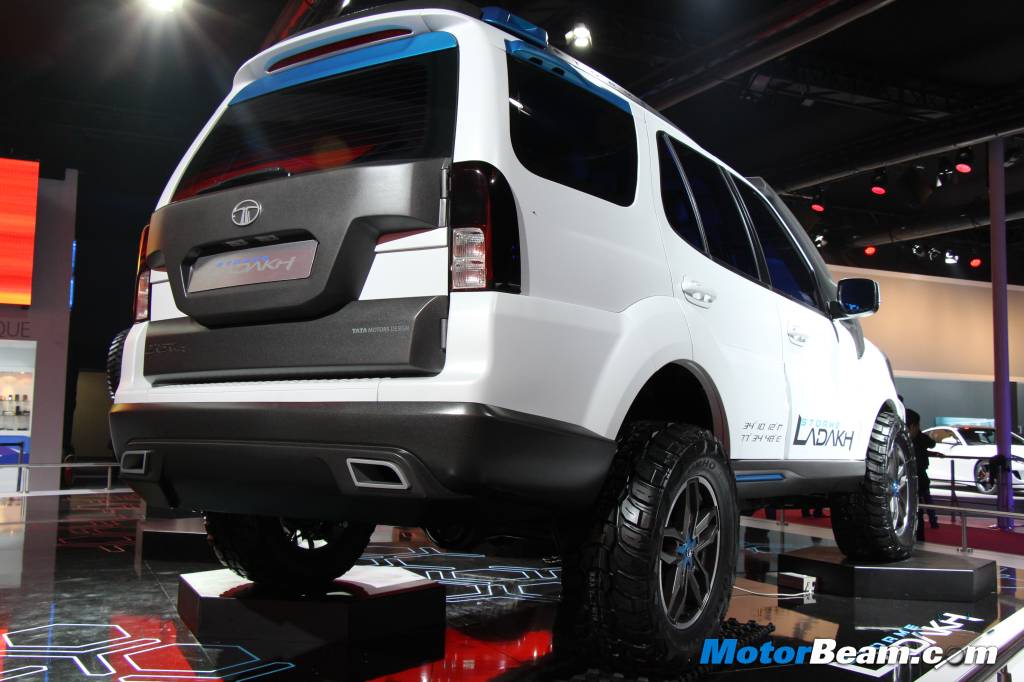 Tata Safari Storme Ladakh Tail