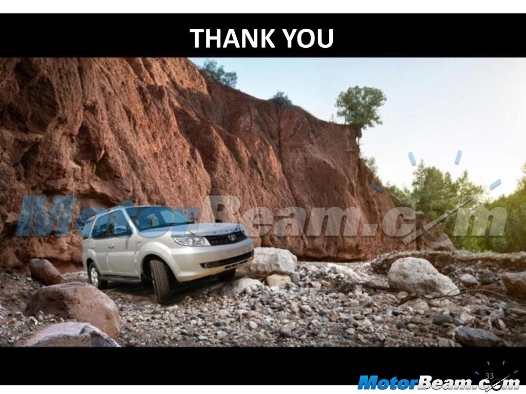 Tata Safari Storme On Rocks