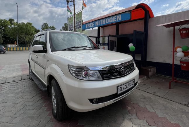 Tata Safari Tyre Nitrogen