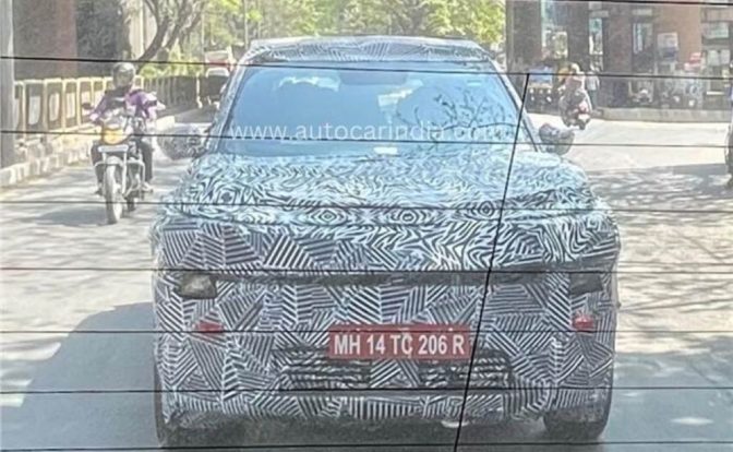 Tata Sierra Front Spotted