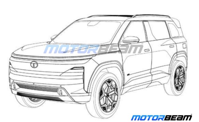 Tata Sierra Patent Design