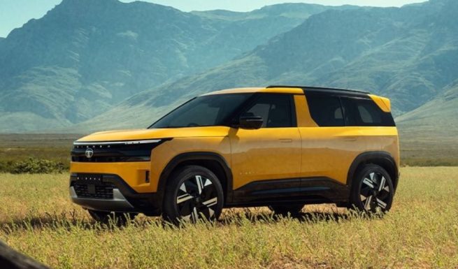 Tata Sierra Yellow