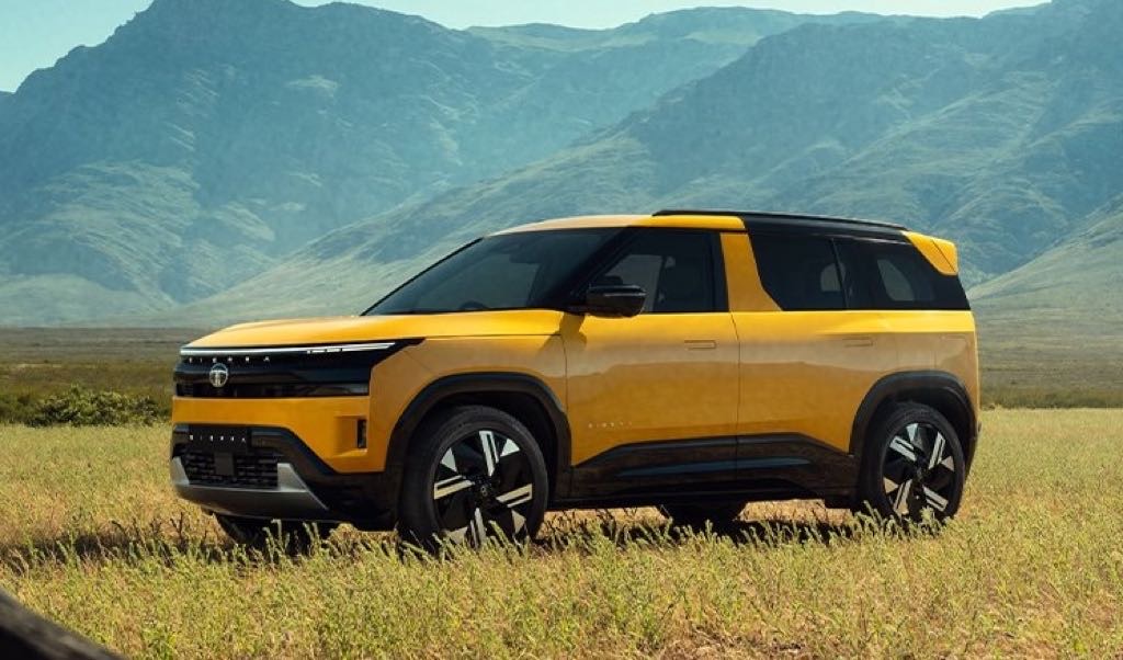 Tata Sierra Yellow