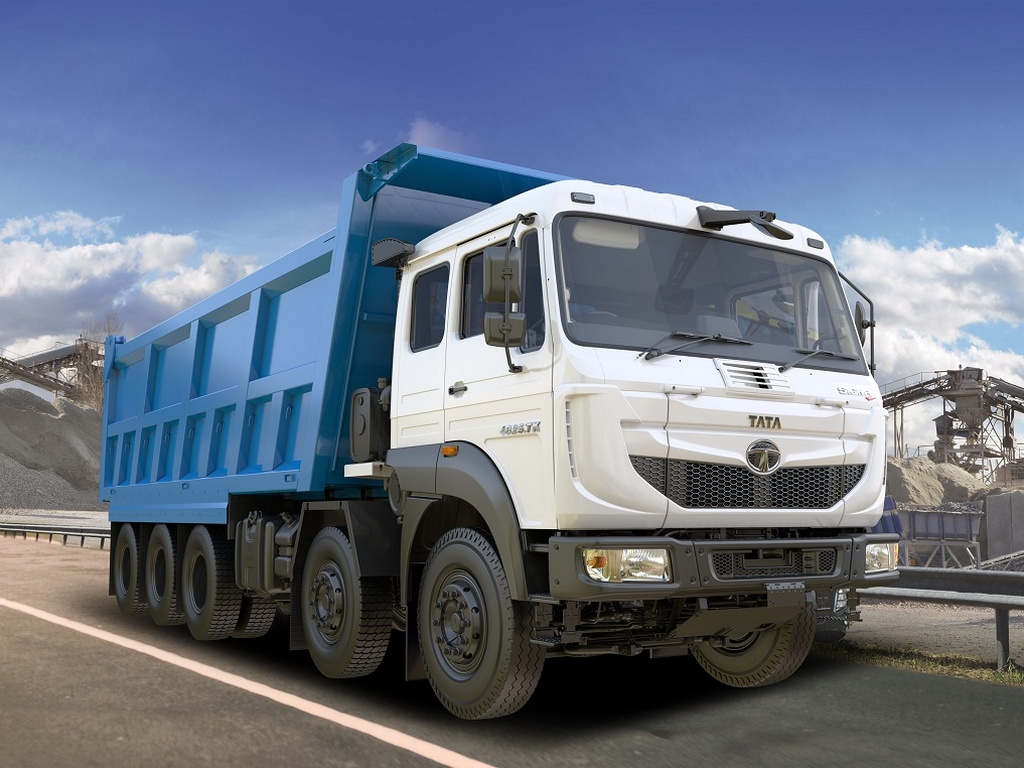 Tata Signa 4825.TK Tipper Truck Launch