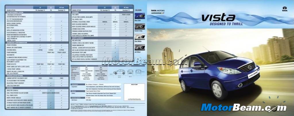 Tata Vista Tech Brochure