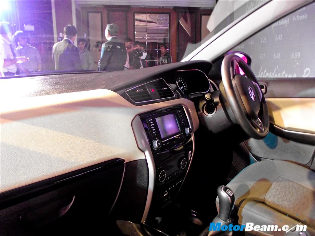 Tata Zest Launch Interiors
