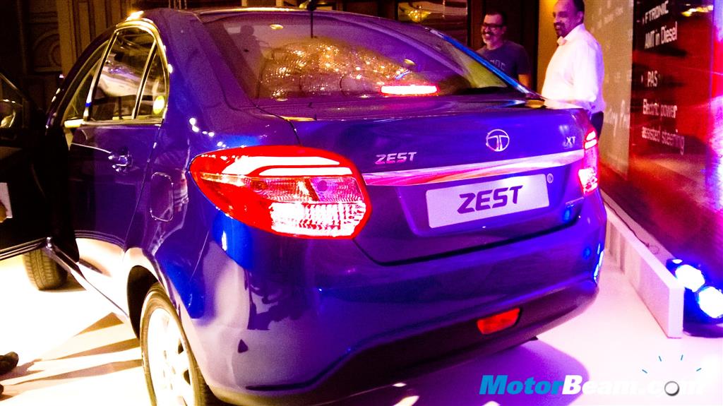Tata Zest Launch Rear