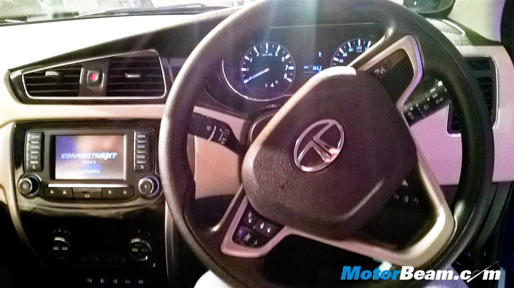 Tata Zest Launch Steering