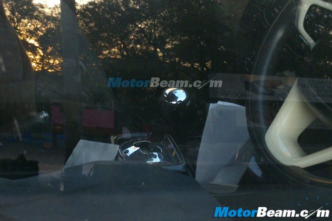 Tata Zest Spy Shot AMT Transmission