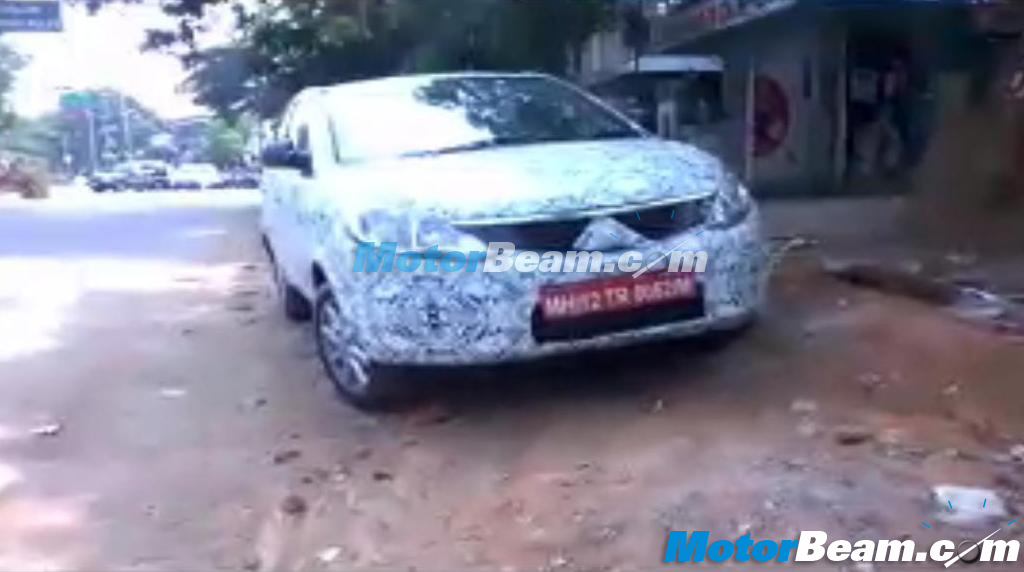 Tata Zest Spy Shot Bangalore Front