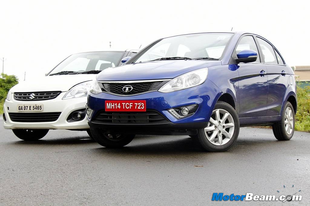 Tata Zest vs Maruti DZire Shootout