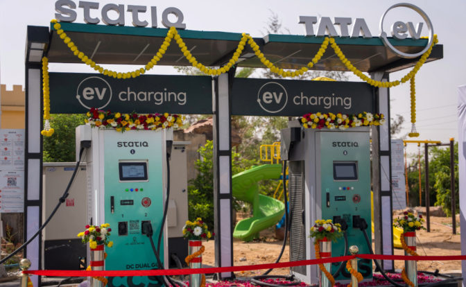 Tata.ev and Statiq MegaCharger 1