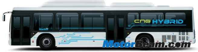 Tata_CNG_hybrid_bus_Delhi