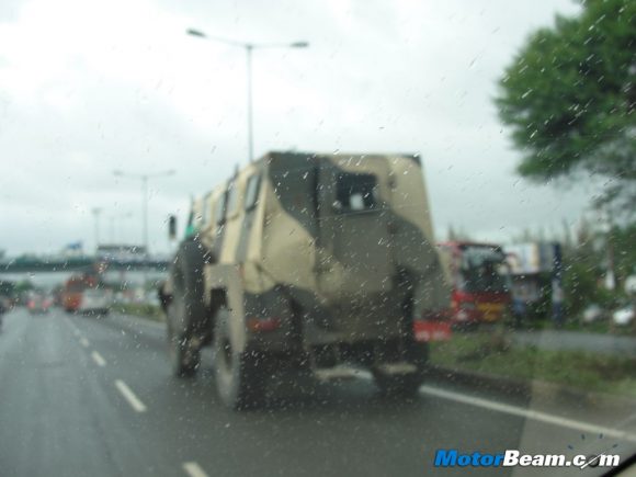 Tata Defence Vehicle On Test