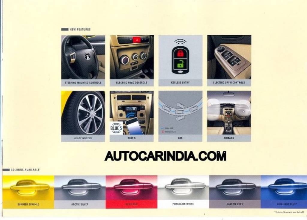 Tata Indica Vista aFacelift Tata Indica Vista aFacelift