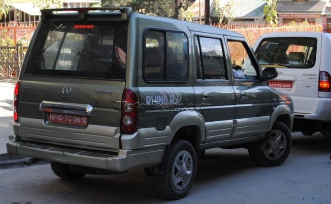 Tavera Facelift Spied