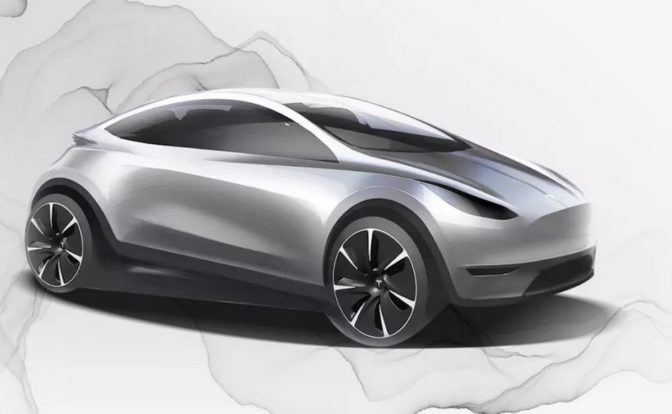 Tesla Model 2 Render