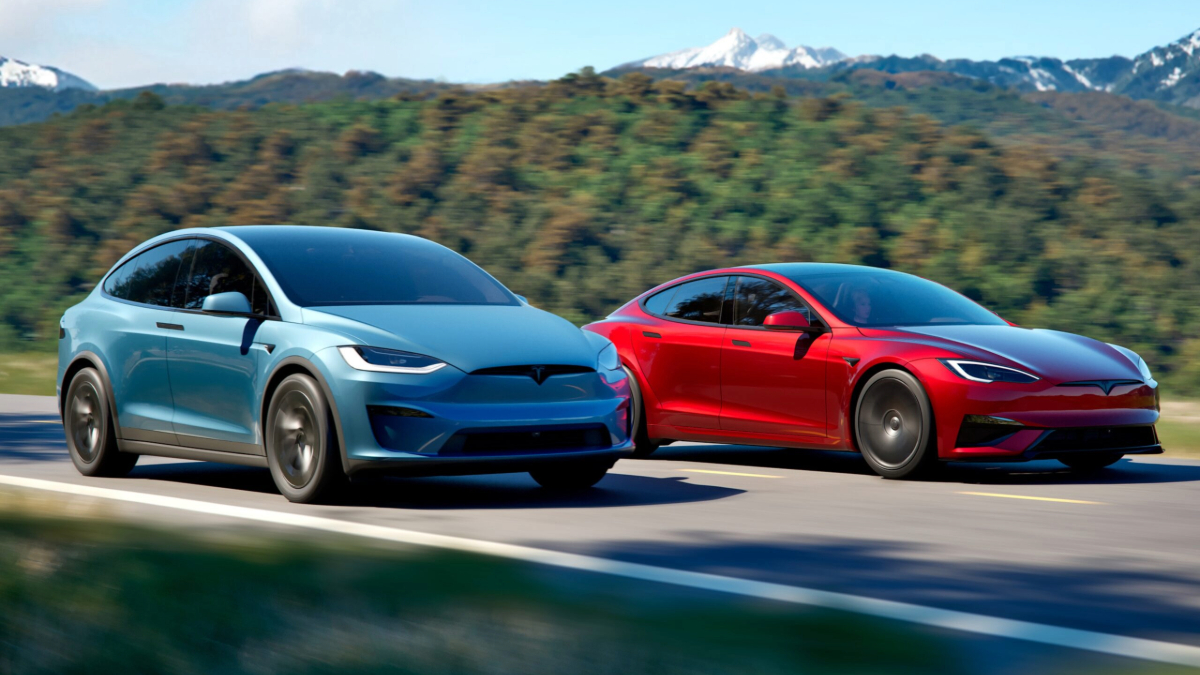 Tesla Model S & Model X front