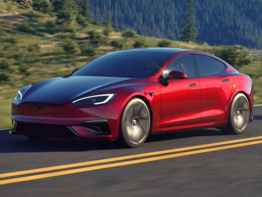 Tesla Model S Plaid front