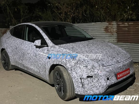 Tesla Model Y Front India