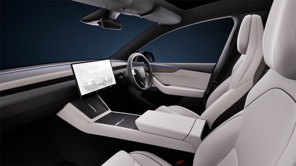 Tesla Model Y Long Wheelbase Interior