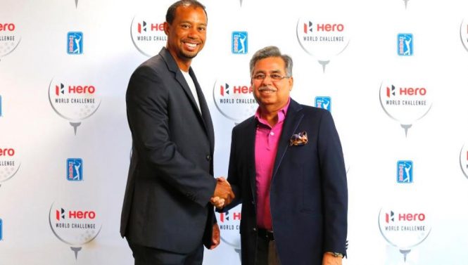 Tiger Woods Hero MotoCorp Global-Brand Ambassador
