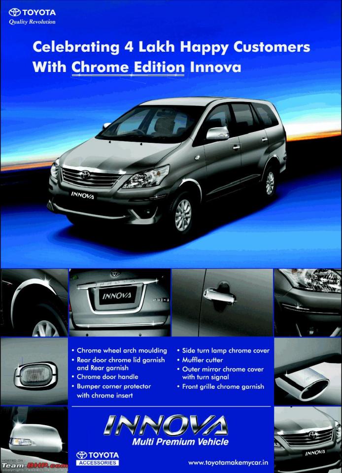 Toyota Chrome Edition Innova