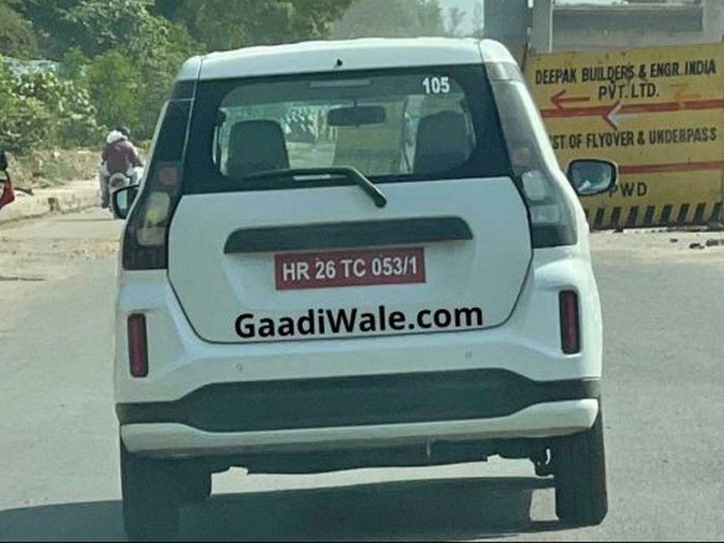 Toyota Hyryder Spied Rear