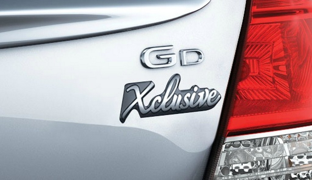 Toyota Etios Xclusive Badge