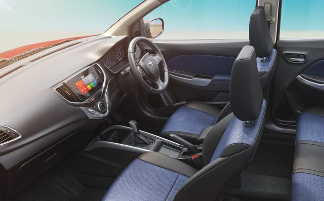 Toyota Glanza Interior