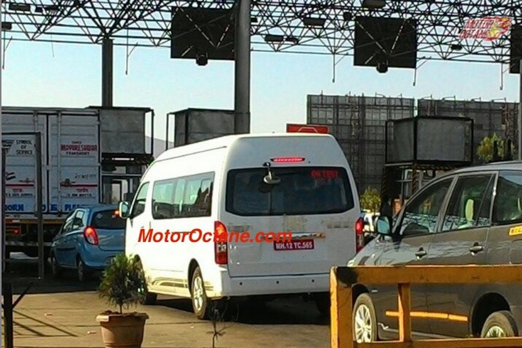 Toyota Hiace Test Mule