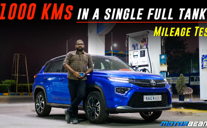 Toyota Hyryder Mileage Test