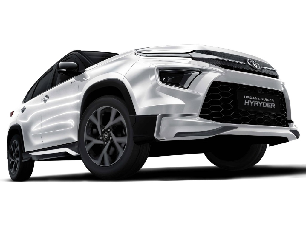 Toyota Hyryder white