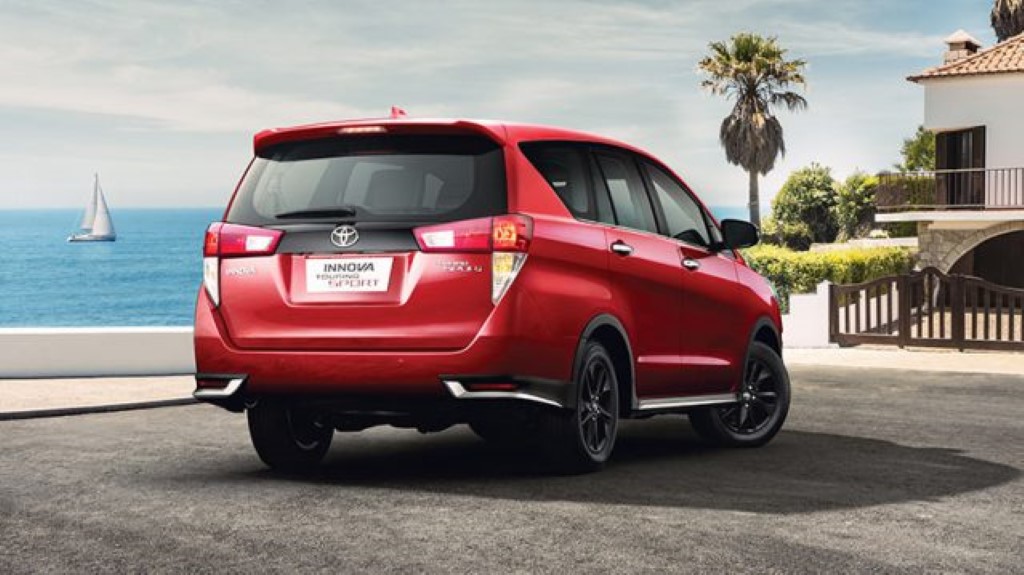 Toyota Innova Touring Sport Colours