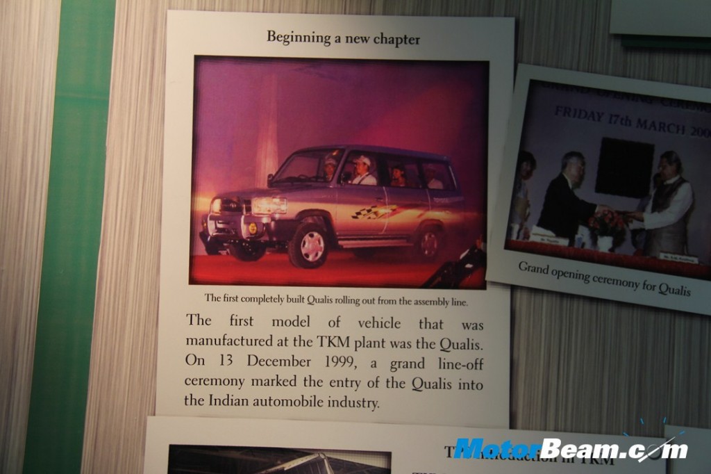 Toyota-Plant-Visit -New-Beginning The Qualis comes to India