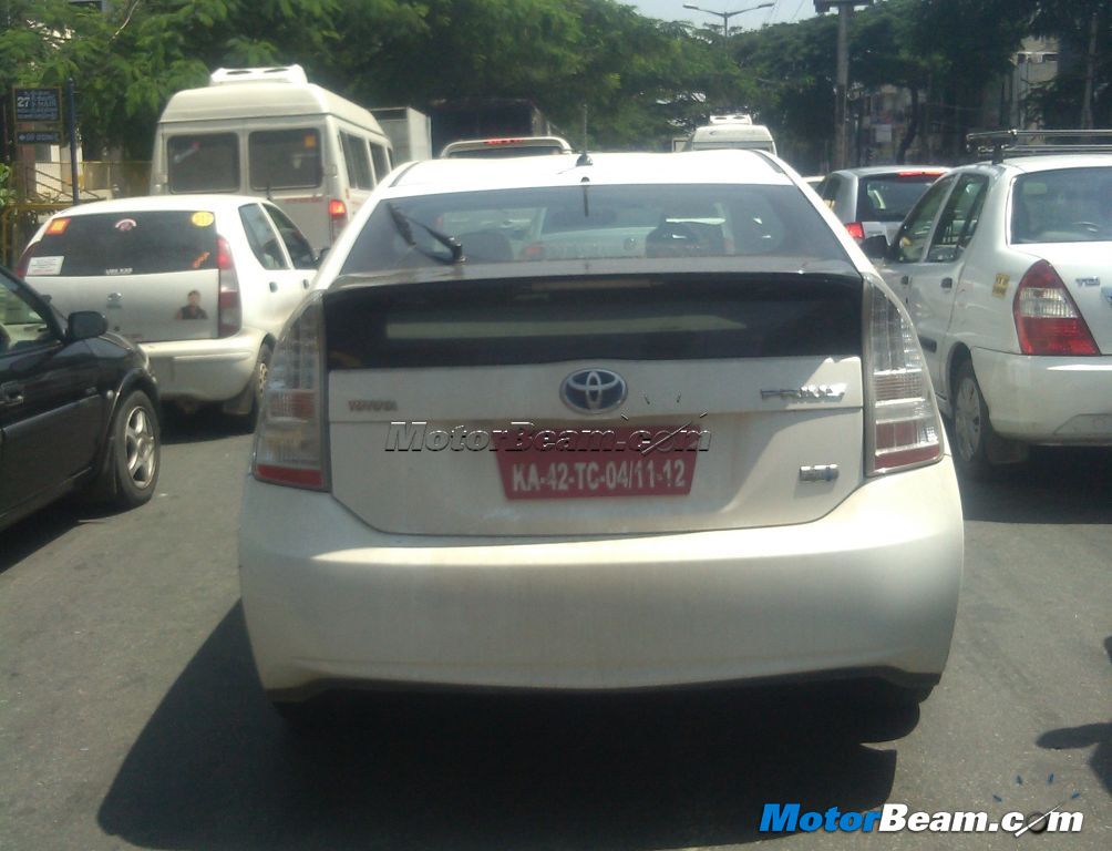 Toyota Prius Spied Bangalore Toyota Prius Spied Bangalore