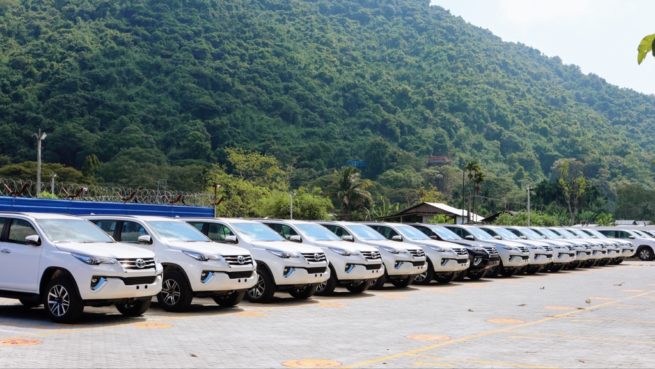 Toyota Regional Stockyard Guwahati.