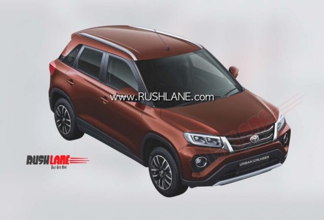 Toyota Urban Cruiser Brochure Brown Paint Scheme