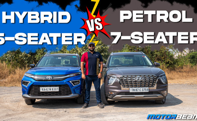 Toyota Urban Cruiser Hyryder vs Hyundai Alcazar