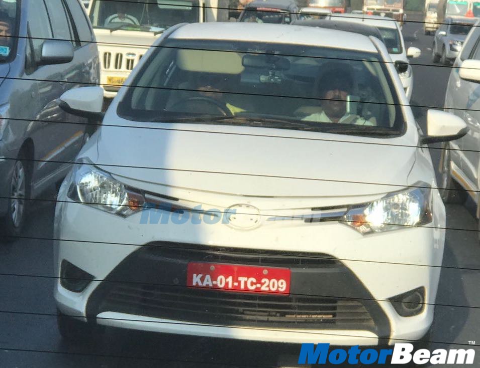 Toyota Vios Front Spied