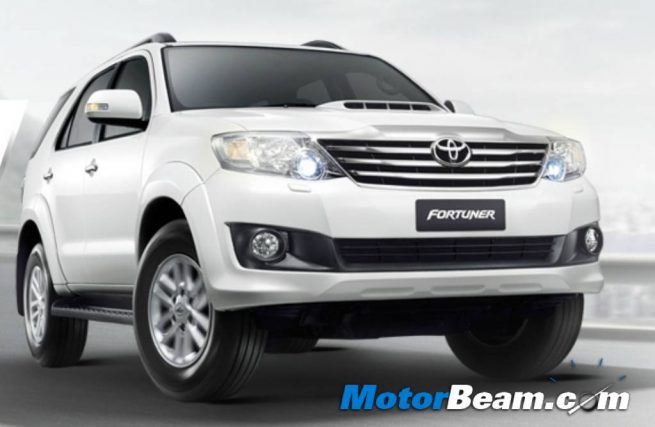 Toyota Fortuner Facelift