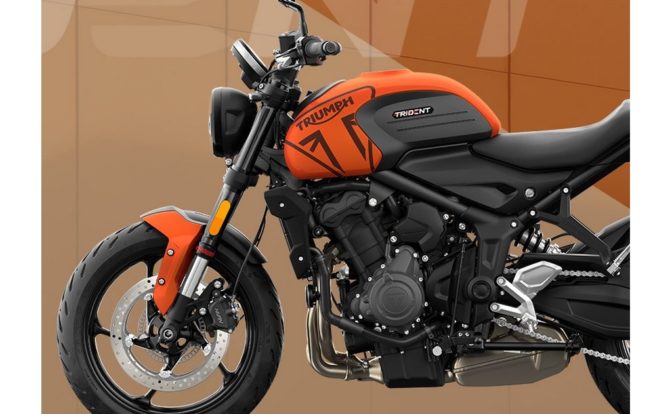 Triumph 2022 Models Trident 660