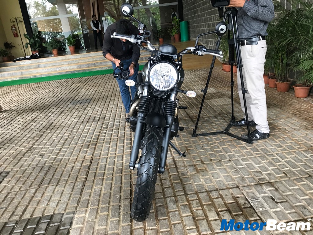 Triumph Street Scrambler India Launch