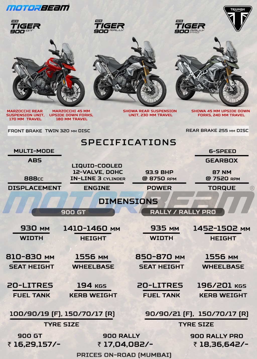 Triumph Infographics